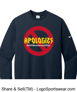 No Apologies Est1978 Couture Outfitter x Nike Design Zoom